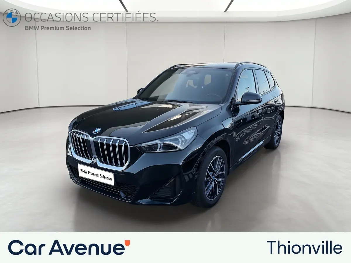 BMW X1 noir d'occasion