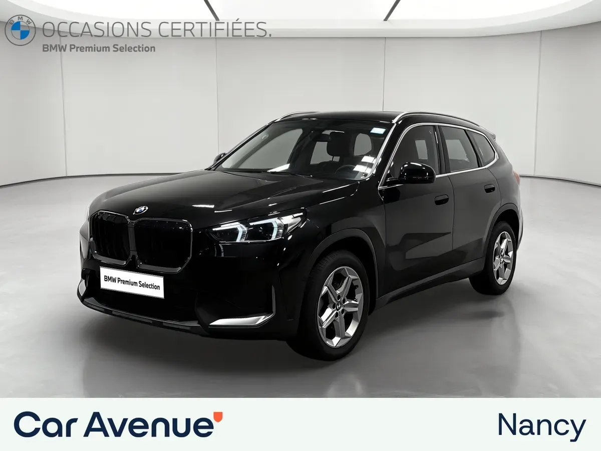 BMW X1 noir d'occasion
