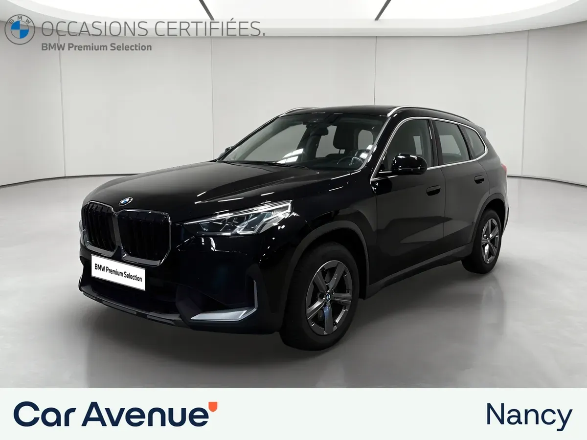 BMW X1 noir d'occasion