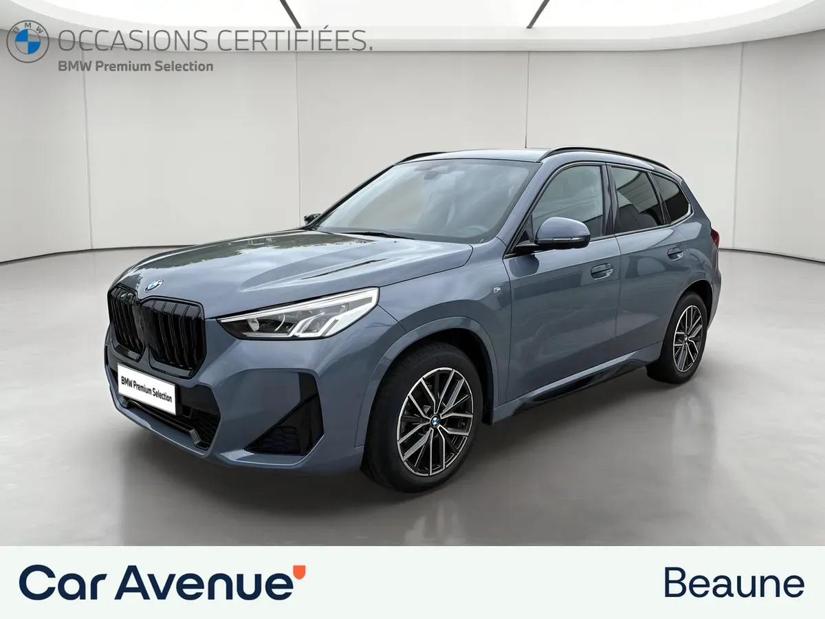 BMW X1 gris d'occasion