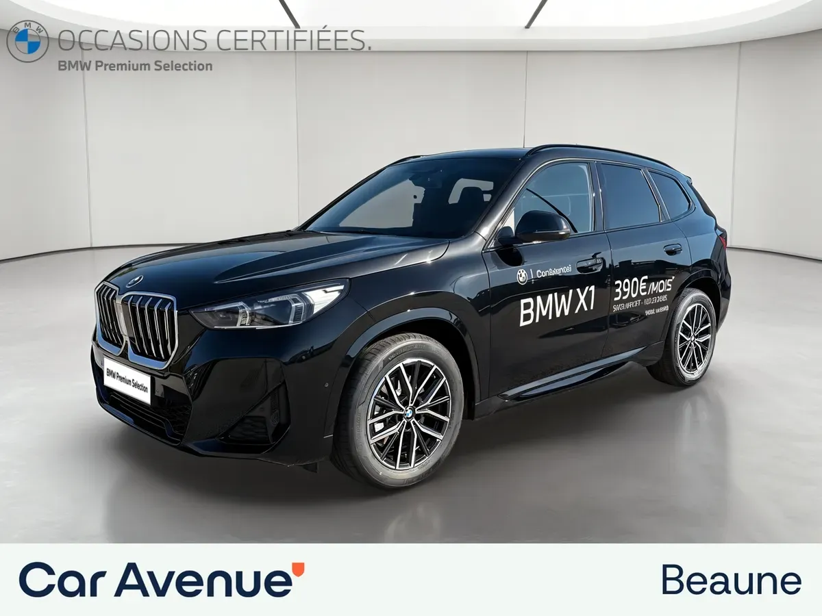 BMW X1 saphirschwarz metallisé neuf