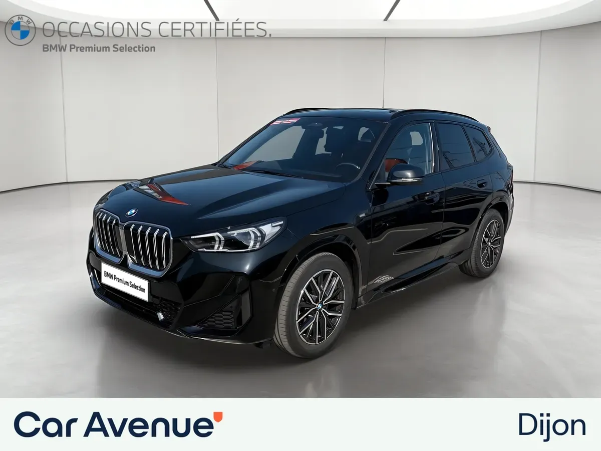 BMW X1 noir d'occasion