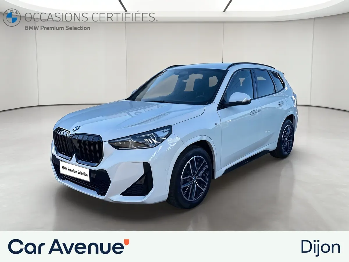 BMW X1 blanc d'occasion