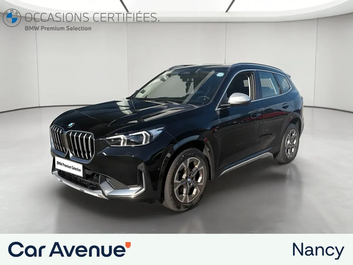 BMW X1 noir d'occasion
