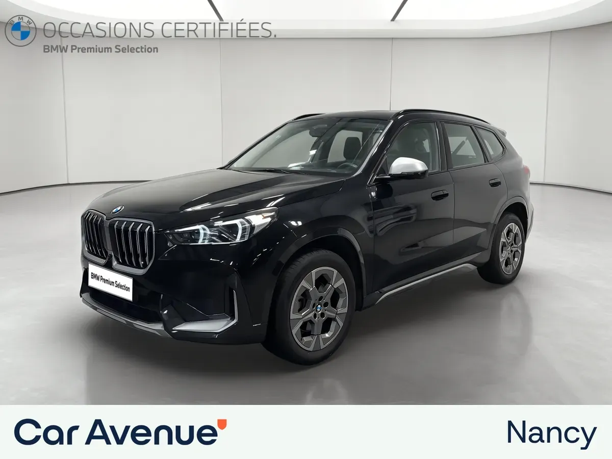 BMW X1 noir d'occasion