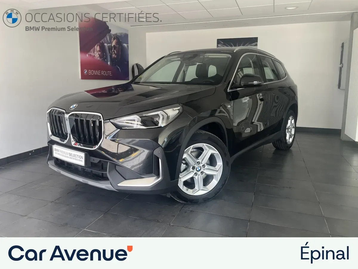 BMW X1 noir d'occasion