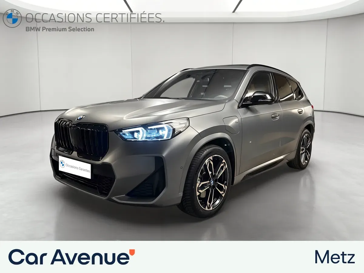 BMW X1 gris d'occasion