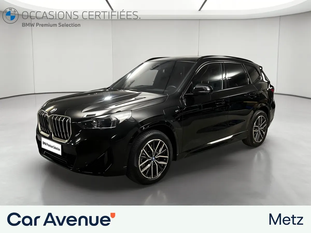 BMW X1 noir d'occasion
