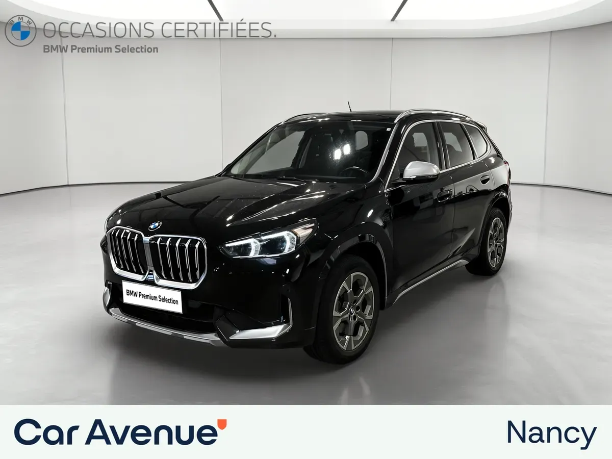 BMW X1 noir d'occasion