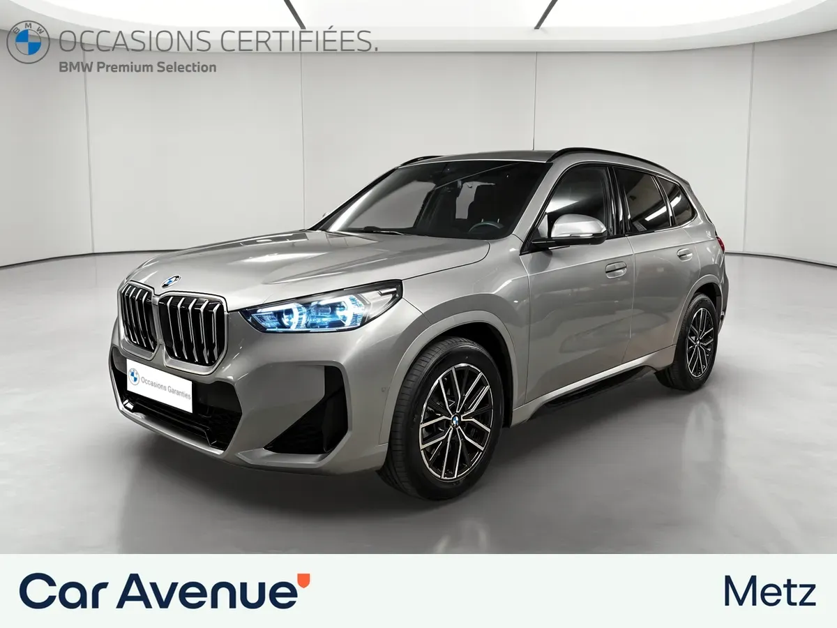 BMW X1 gris d'occasion