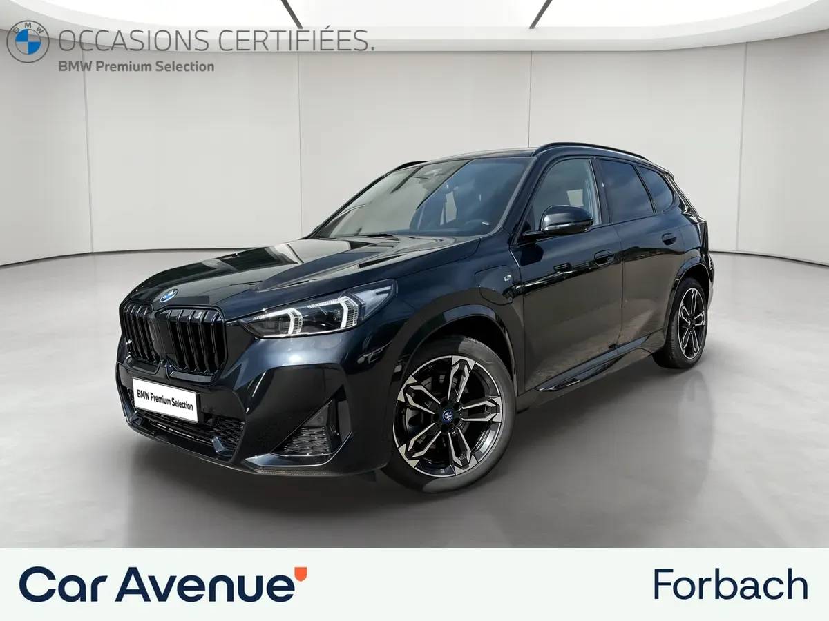BMW X1 noir d'occasion