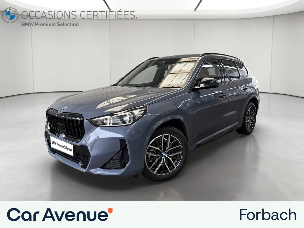 BMW X1 gris d'occasion