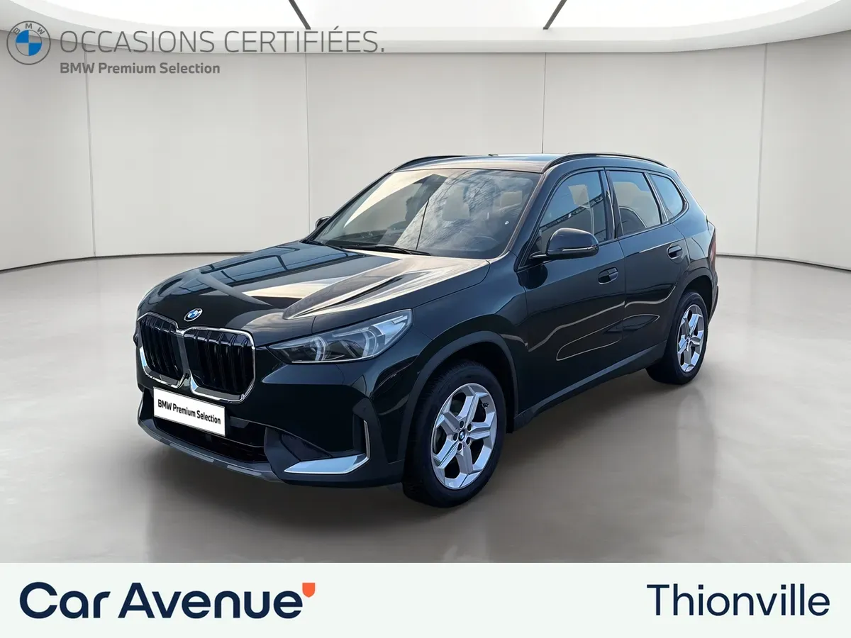 BMW X1 noir d'occasion