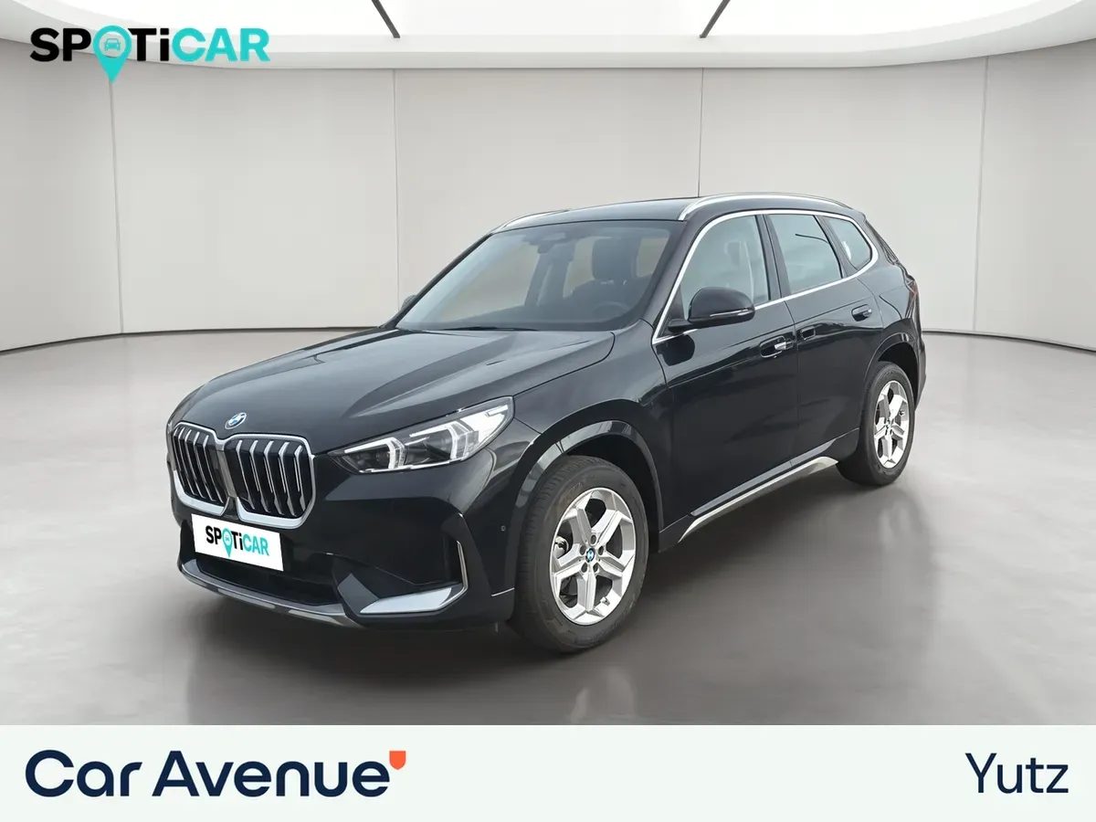 BMW X1 noire d'occasion
