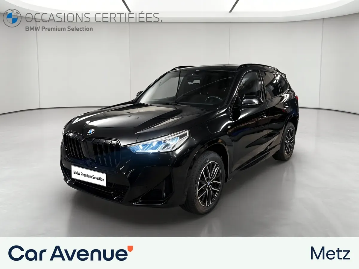 BMW X1 noir d'occasion