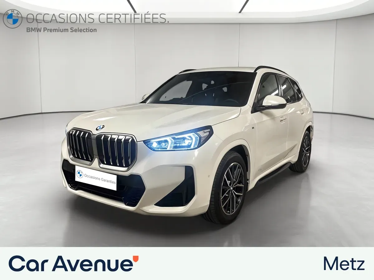 BMW X1 blanc d'occasion