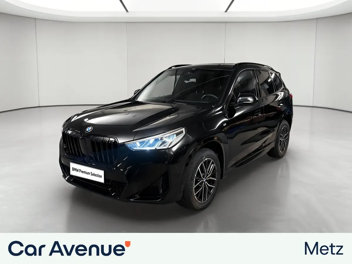 BMW X1 noir d'occasion