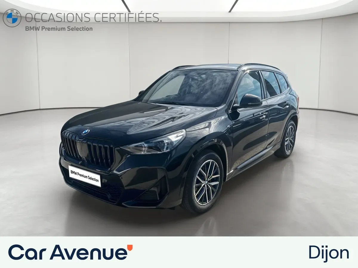 BMW X1 noir d'occasion