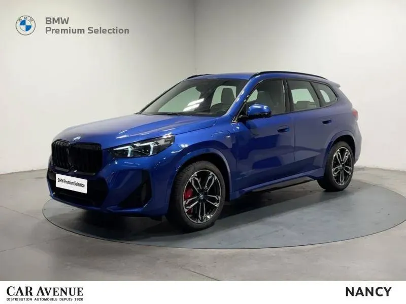 BMW X1 bleu d'occasion