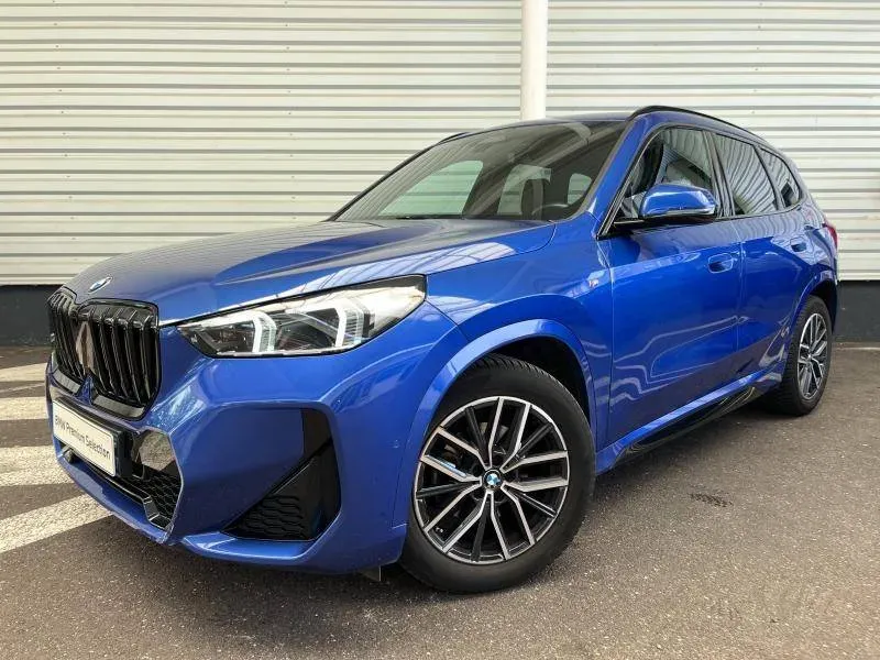 BMW X1 bleu d'occasion