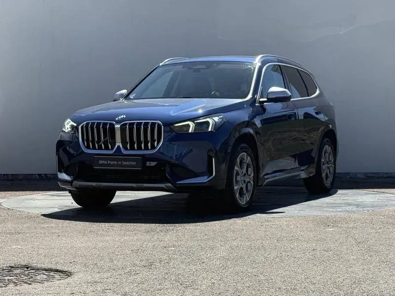 BMW X1 bleu d'occasion