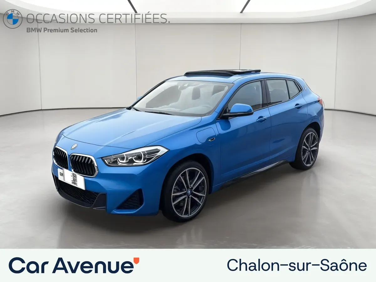 BMW X2 bleu d'occasion