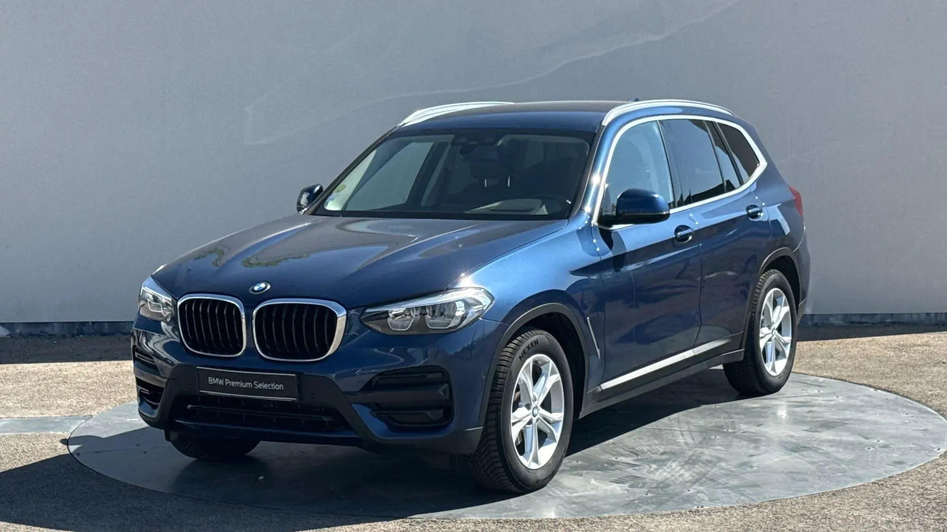 BMW X3 G01 bleu d'occasion