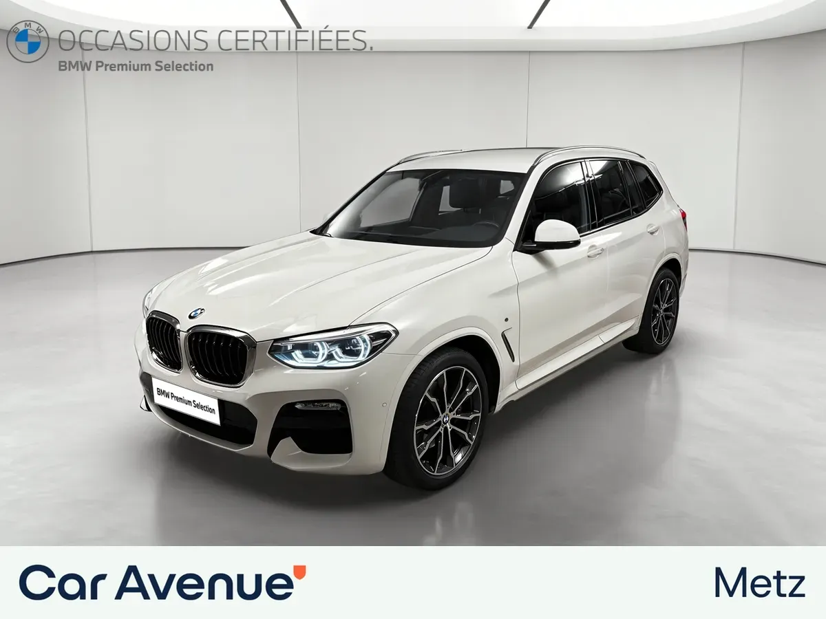 BMW X3 G01 blanc d'occasion