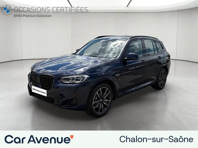 BMW X3 G01 LCI bleu d'occasion