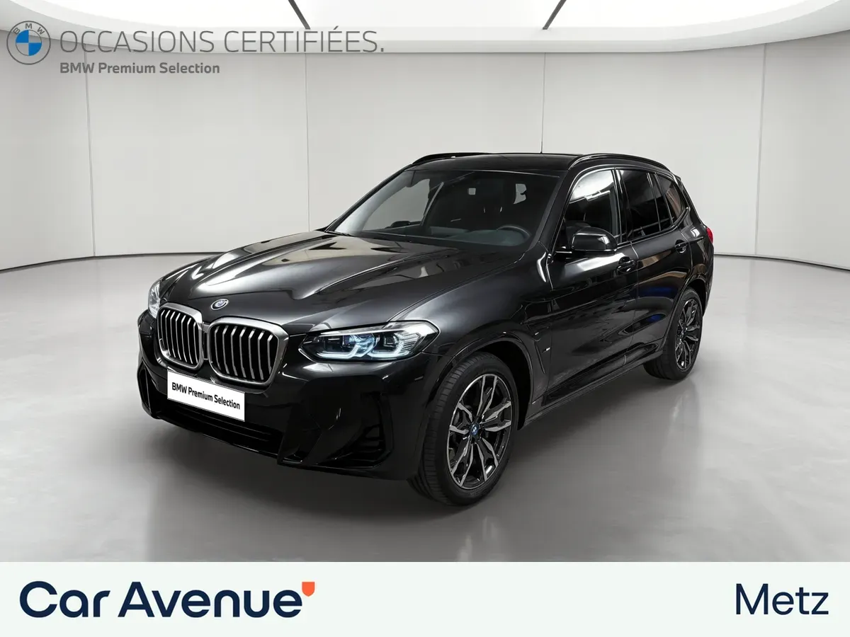 BMW X3 gris d'occasion