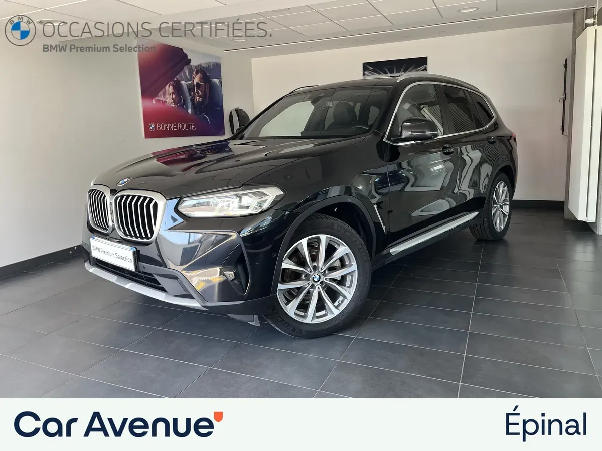 BMW X3 noir d'occasion