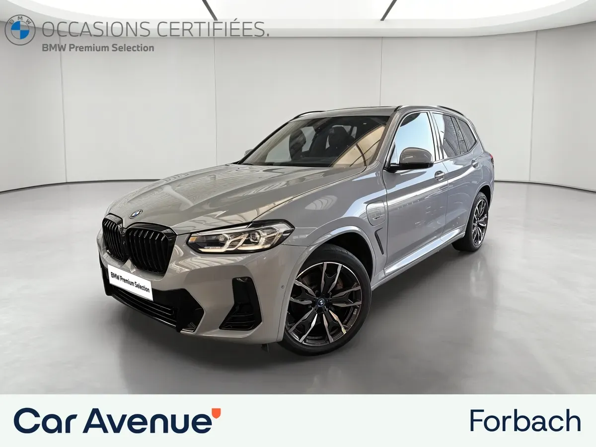 BMW X3 gris d'occasion