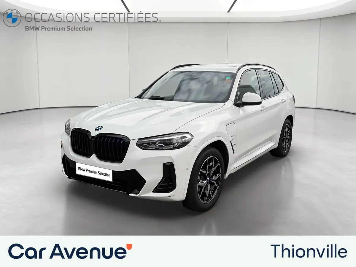 BMW X3 blanc d'occasion