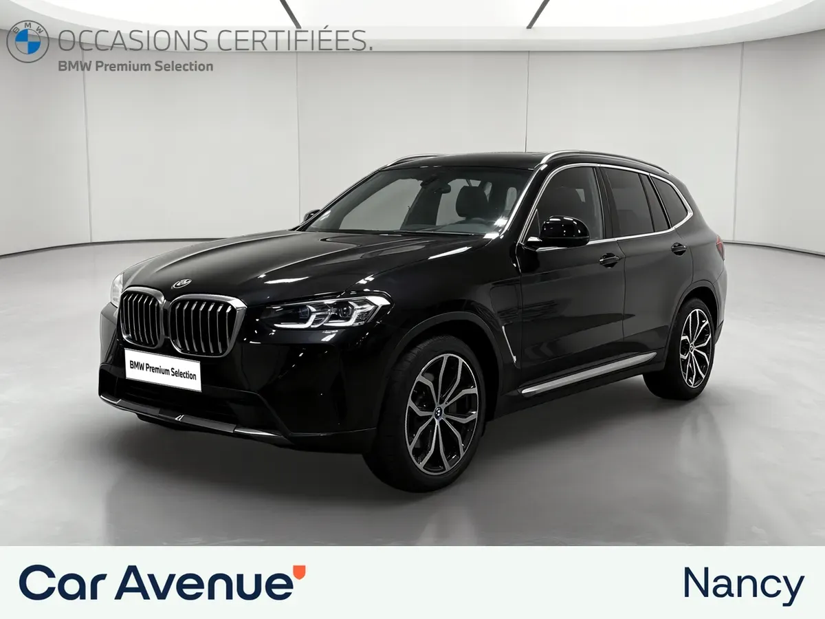 BMW X3 noir d'occasion