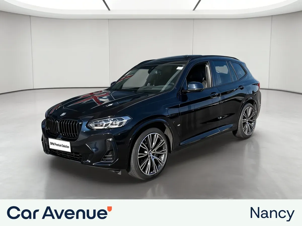 BMW X3 noir d'occasion