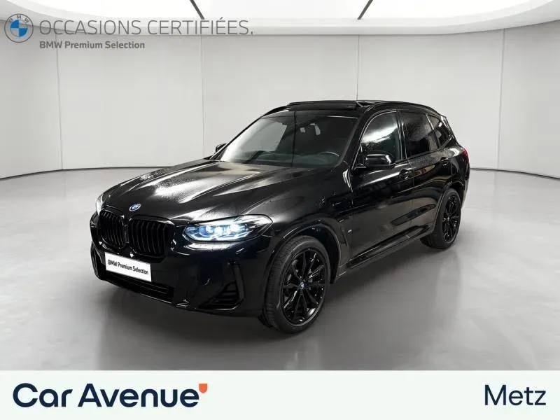 BMW X3 noir d'occasion