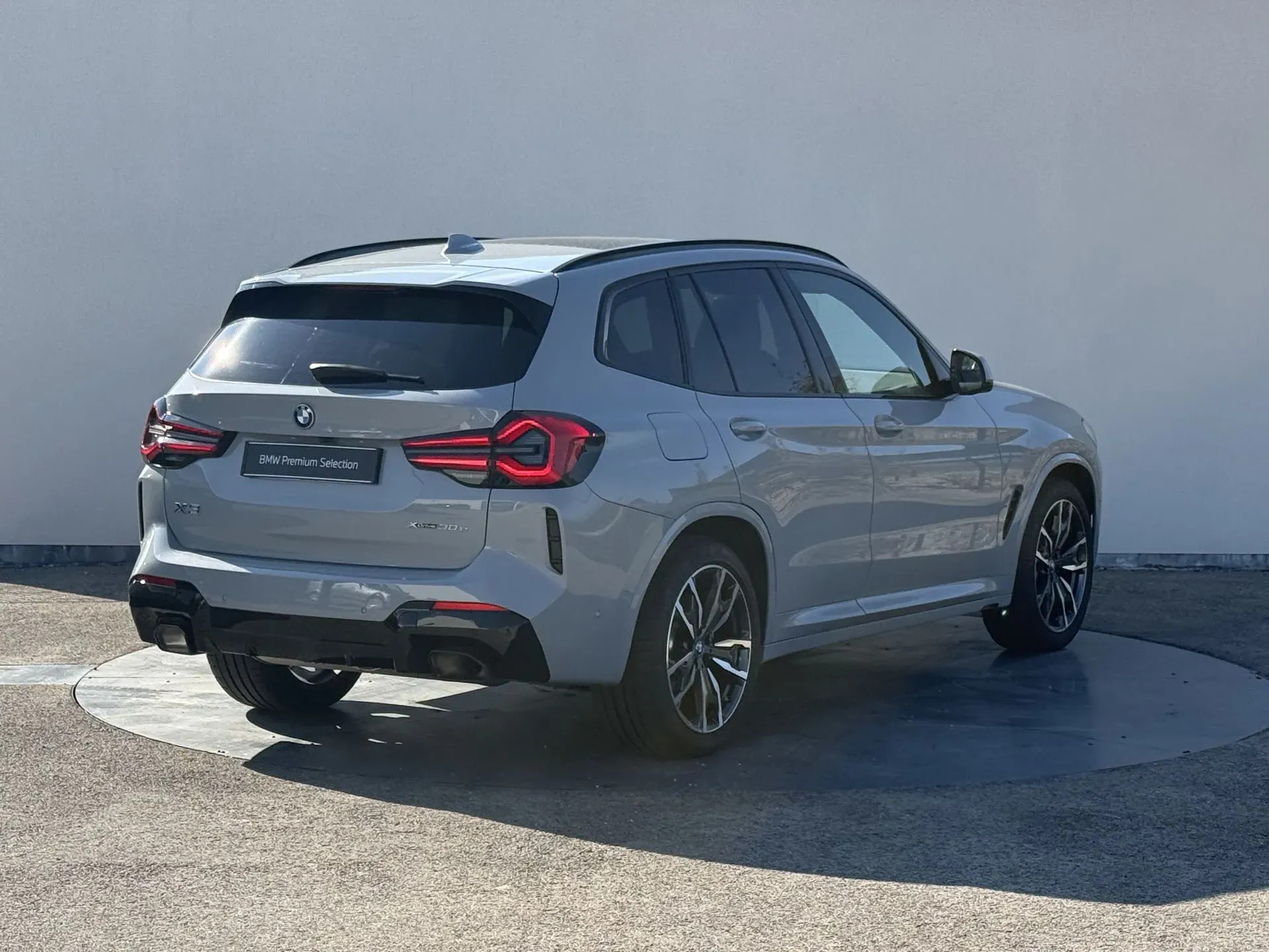 BMW X3 gris d'occasion