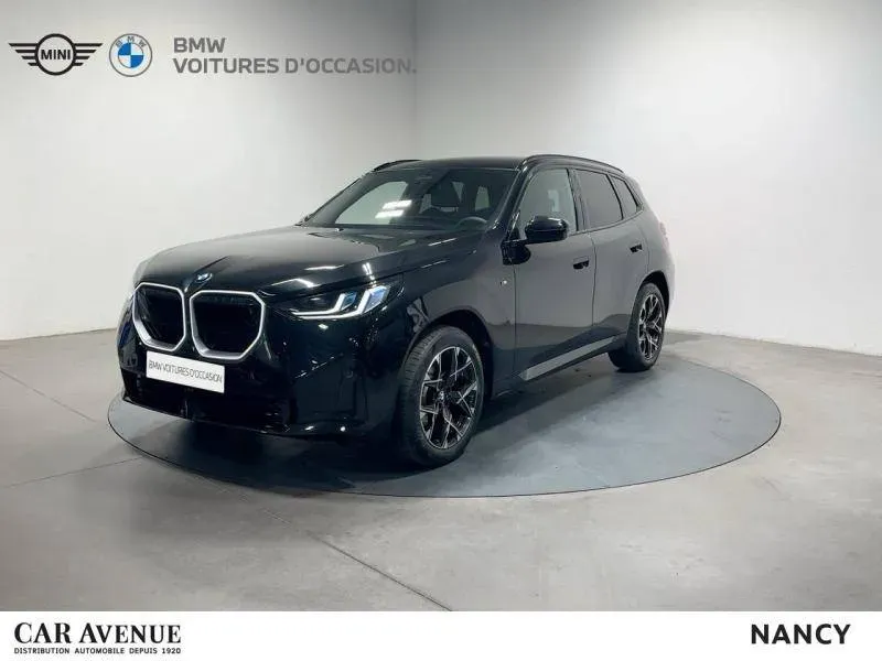 BMW X3 saphirschwarz metallise neuf