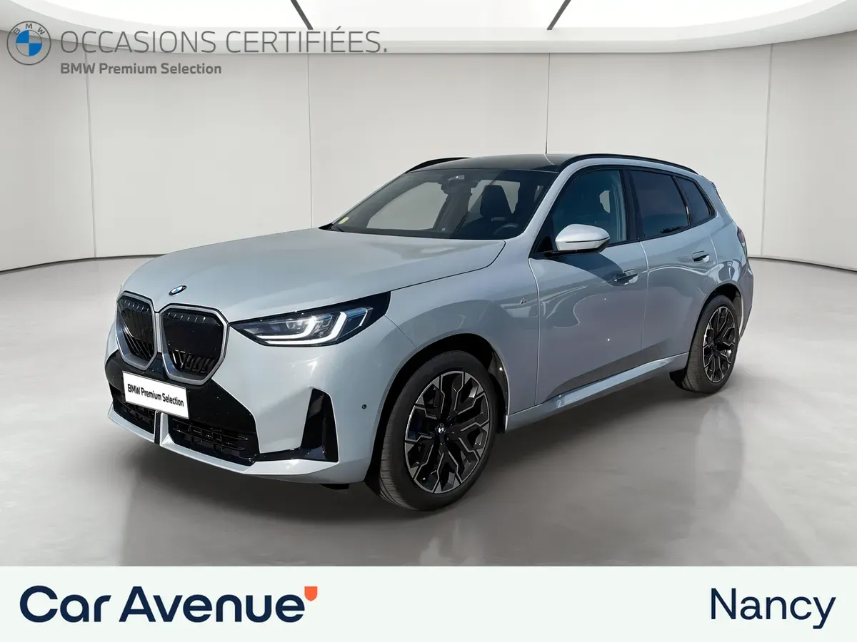 BMW X3 gris d'occasion