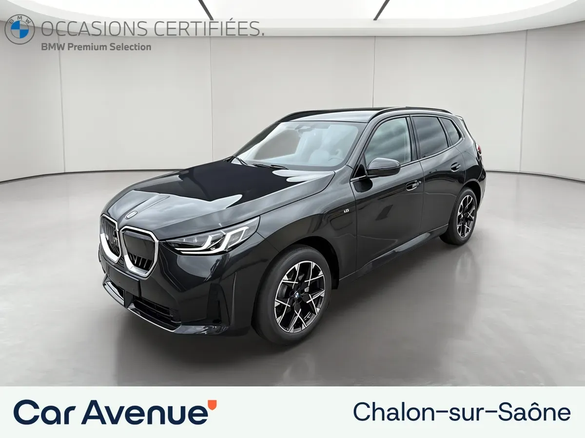 BMW X3 noir d'occasion