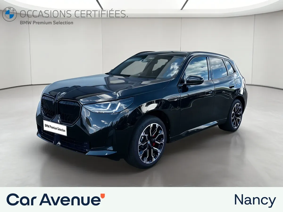 BMW X3 noir d'occasion