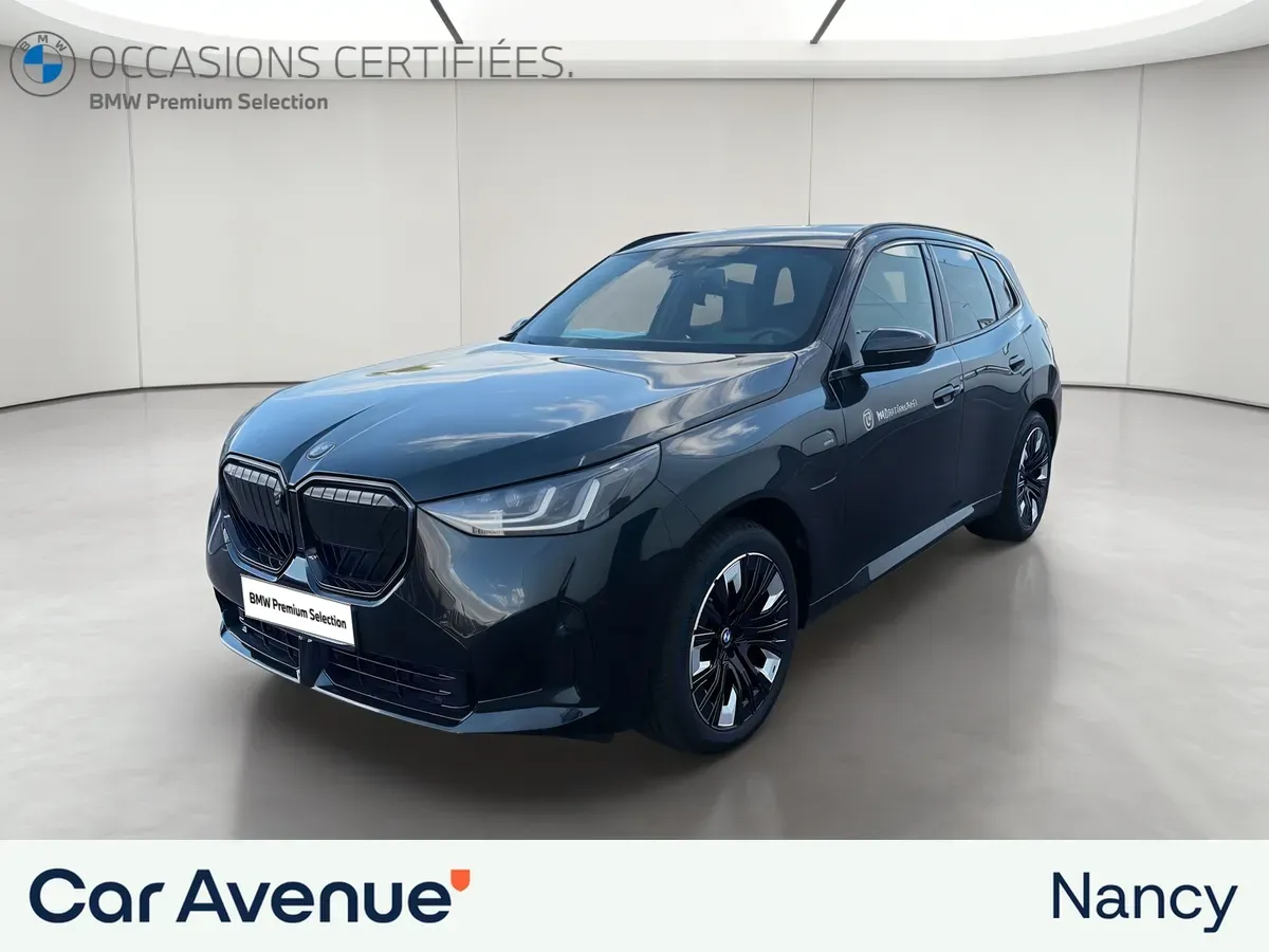 BMW X3 saphirschwarz metallise neuf