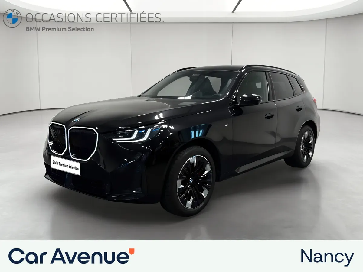 BMW X3 noir d'occasion