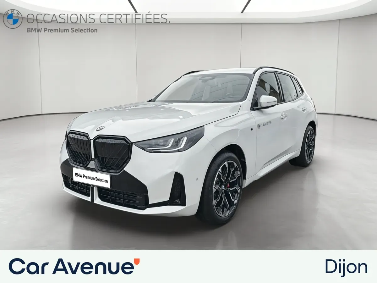 BMW X3 blanc d'occasion