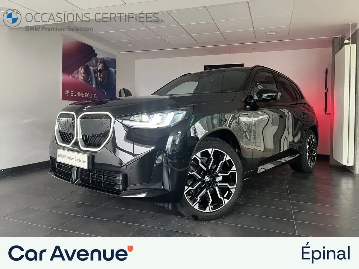 BMW X3 noir d'occasion