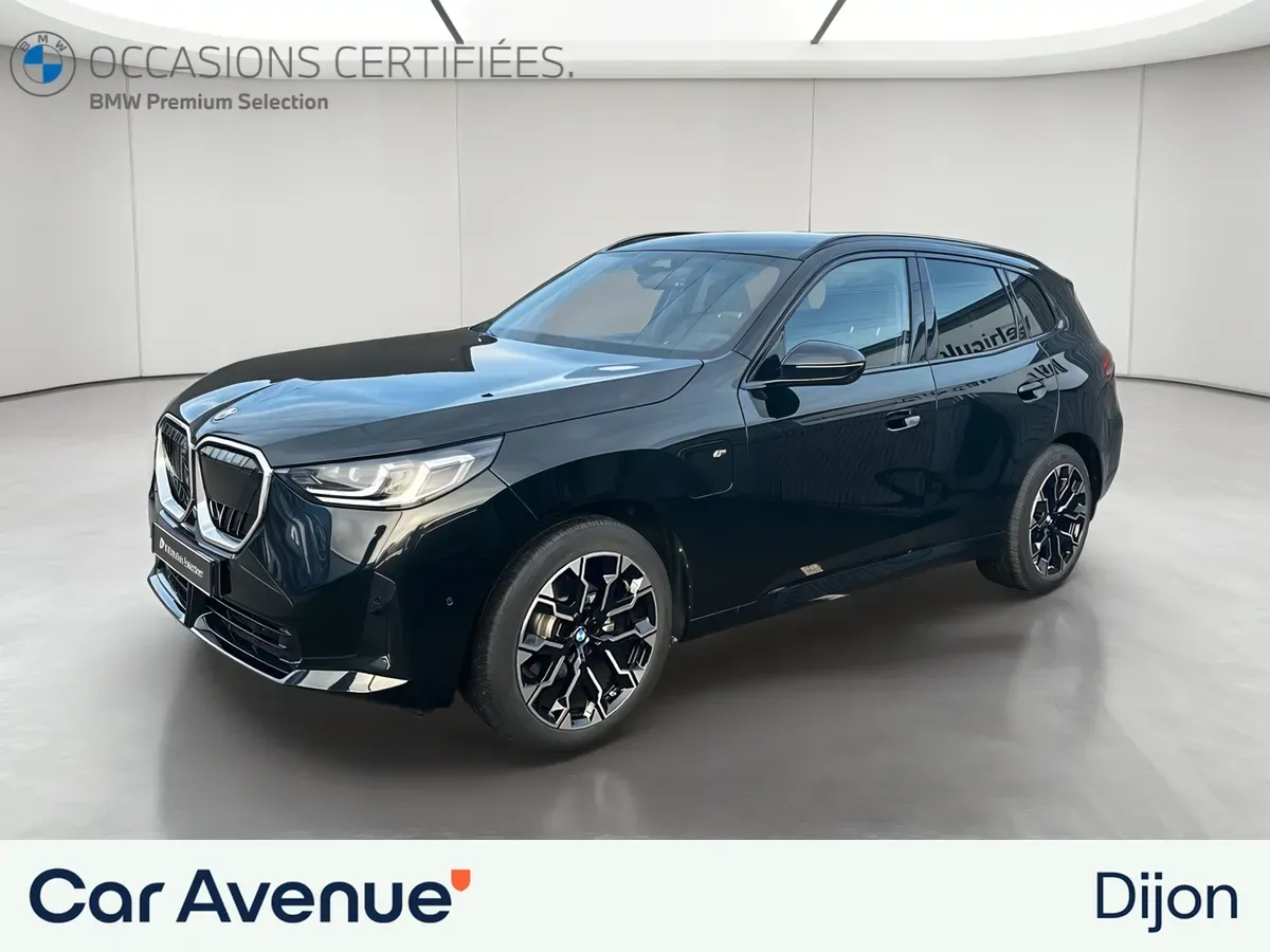 BMW X3 noir d'occasion