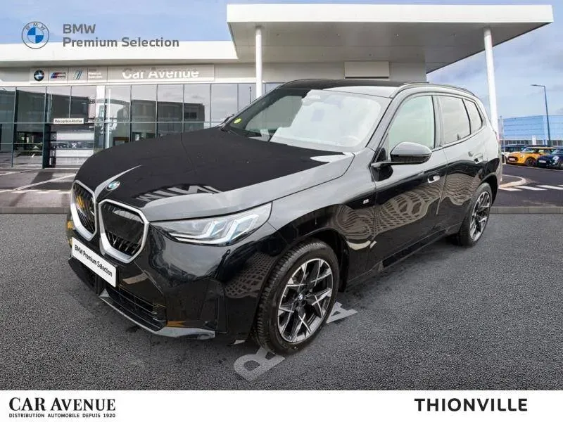 BMW X3 noir d'occasion