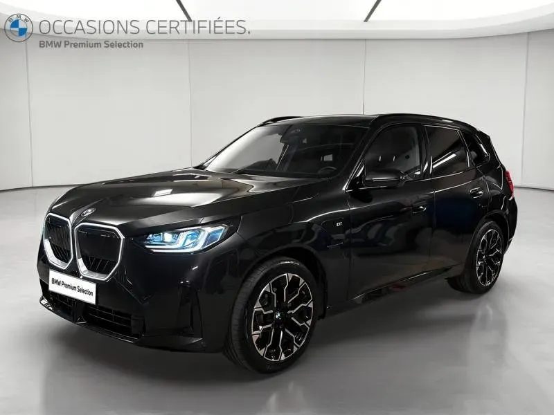 BMW X3 noir d'occasion