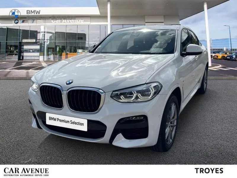 BMW X4 blanc d'occasion