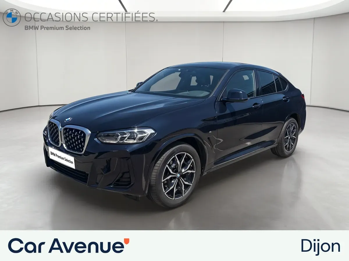 BMW X4 noir d'occasion
